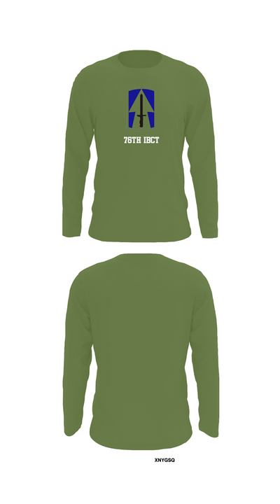 76th IBCT 84718012 Long Sleeve Performance Shirt 50