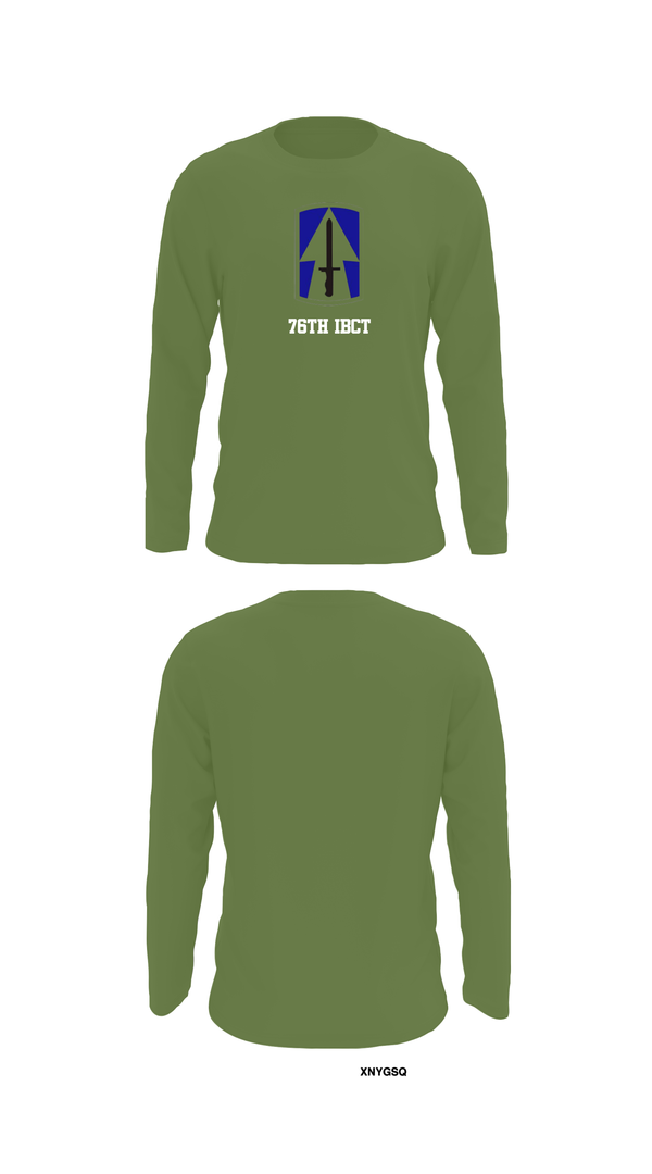 Long Sleeve Performance Shirt, 76th IBCT, , Teamtime, Team time, sublimation, custom sports apparel, team uniforms, spirit wear, spiritwear, sports uniforms, custom shirts, team store, custom team store, fundraiser sports, apparel fundraiser