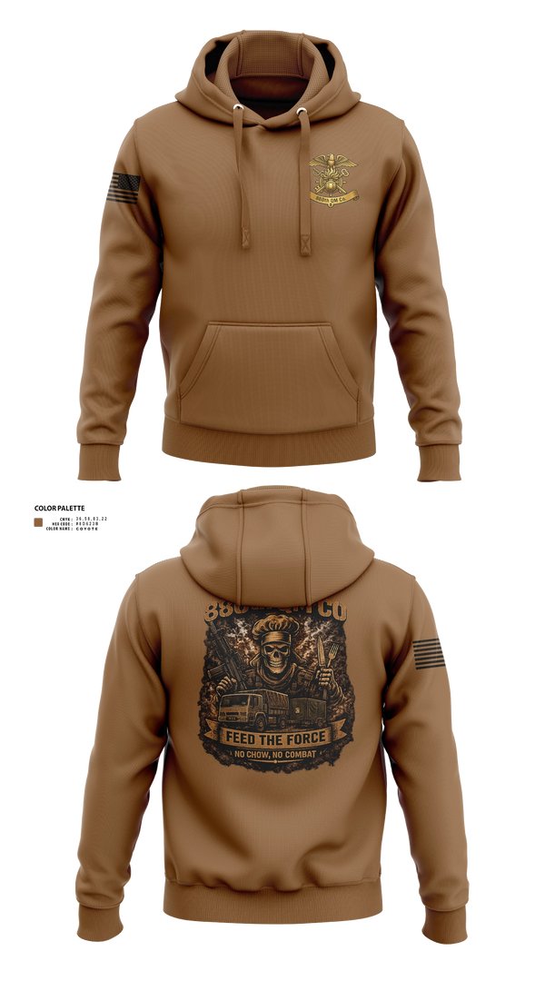 Hoodie, 880th QM CO, Army, Teamtime, Team time, sublimation, custom sports apparel, team uniforms, spirit wear, spiritwear, sports uniforms, custom shirts, team store, custom team store, fundraiser sports, apparel fundraiser