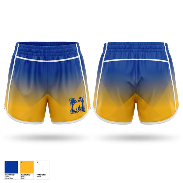 Womens Shorts, Marian Colts, Baseball, Teamtime, Team time, sublimation, custom sports apparel, team uniforms, spirit wear, spiritwear, sports uniforms, custom shirts, team store, custom team store, fundraiser sports, apparel fundraiser