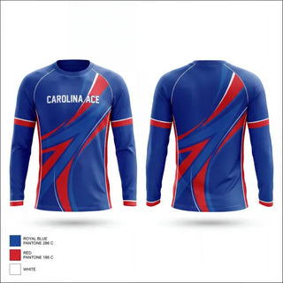 Long Sleeve Performance Shirt, Carolina Ace, Softball, Teamtime, Team time, sublimation, custom sports apparel, team uniforms, spirit wear, spiritwear, sports uniforms, custom shirts, team store, custom team store, fundraiser sports, apparel fundraiser