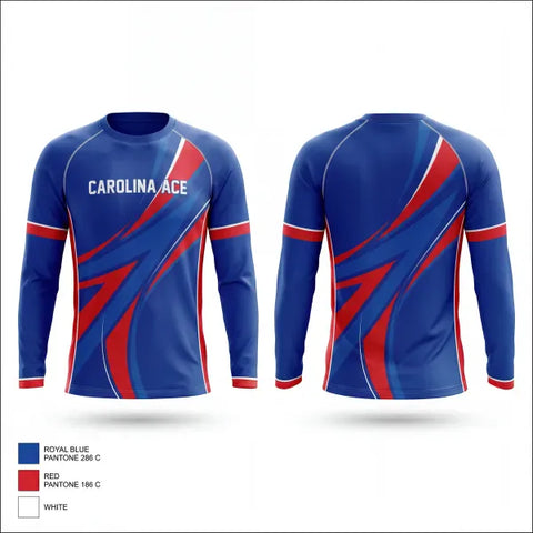 Long Sleeve Performance Shirt, Carolina Ace, Softball, Teamtime, Team time, sublimation, custom sports apparel, team uniforms, spirit wear, spiritwear, sports uniforms, custom shirts, team store, custom team store, fundraiser sports, apparel fundraiser