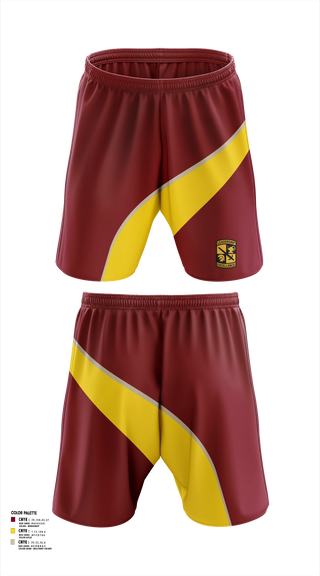 Athletic Shorts With Pockets, Renaissance High School, Army, Teamtime, Team time, sublimation, custom sports apparel, team uniforms, spirit wear, spiritwear, sports uniforms, custom shirts, team store, custom team store, fundraiser sports, apparel fundraiser