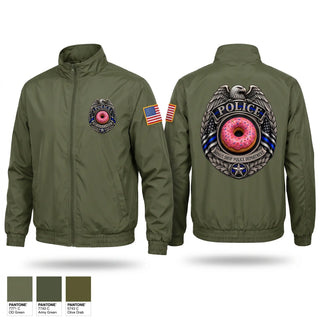 Windbreaker, Donut Shop Police Department, Police, Teamtime, Team time, sublimation, custom sports apparel, team uniforms, spirit wear, spiritwear, sports uniforms, custom shirts, team store, custom team store, fundraiser sports, apparel fundraiser
