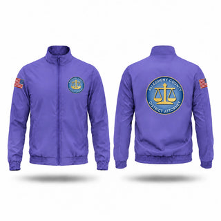 Windbreaker, Allegheny County District Attorney, Police, Teamtime, Team time, sublimation, custom sports apparel, team uniforms, spirit wear, spiritwear, sports uniforms, custom shirts, team store, custom team store, fundraiser sports, apparel fundraiser