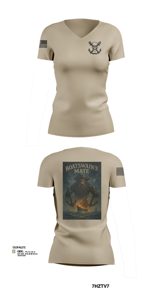 Womens Short Sleeve Vneck Shirt, Deck Division, , Teamtime, Team time, sublimation, custom sports apparel, team uniforms, spirit wear, spiritwear, sports uniforms, custom shirts, team store, custom team store, fundraiser sports, apparel fundraiser
