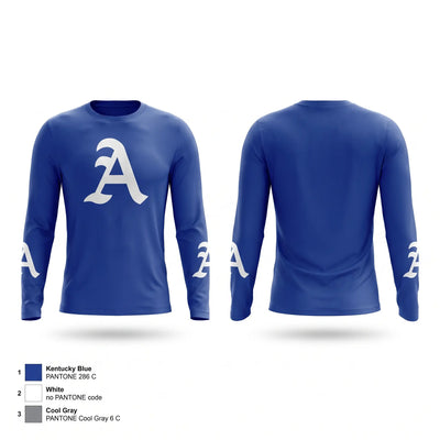 Albany Falcons Softball 22787801 Long Sleeve Performance Shirt - 2