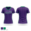 Pickaway thunder Women's Short Sleeve V-neck Shirt - 1