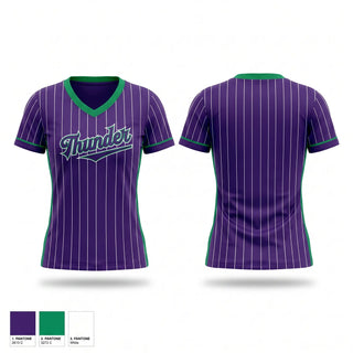 Womens Short Sleeve Vneck Shirt, Pickaway thunder, Softball, Teamtime, Team time, sublimation, custom sports apparel, team uniforms, spirit wear, spiritwear, sports uniforms, custom shirts, team store, custom team store, fundraiser sports, apparel fundraiser