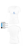 Mifflin Punchers Band 46998684 Women's Short Sleeve V-neck Shirt - 18