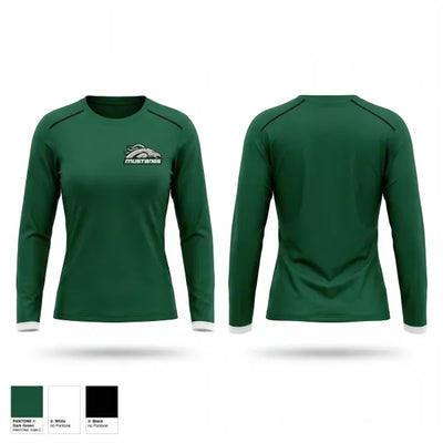 Lady Mustangs 21976044 Long Sleeve Performance Shirt 2