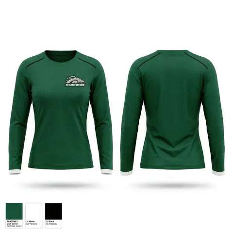 Long Sleeve Performance Shirt, Lady Mustangs, Softball, Teamtime, Team time, sublimation, custom sports apparel, team uniforms, spirit wear, spiritwear, sports uniforms, custom shirts, team store, custom team store, fundraiser sports, apparel fundraiser