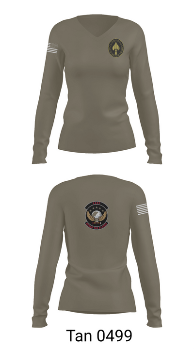 Hurlburt Field FARP 34978415 Women's Long Sleeve V-neck Shirt - 77