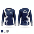 The Bear Women's Long Sleeve V-neck Shirt - 1