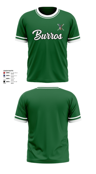 Short Sleeve Performance Shirt, Burros, Baseball, Teamtime, Team time, sublimation, custom sports apparel, team uniforms, spirit wear, spiritwear, sports uniforms, custom shirts, team store, custom team store, fundraiser sports, apparel fundraiser