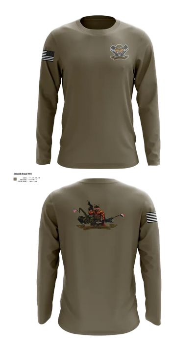 3-6 Fox Co. 82938446 Long Sleeve Performance Shirt 22