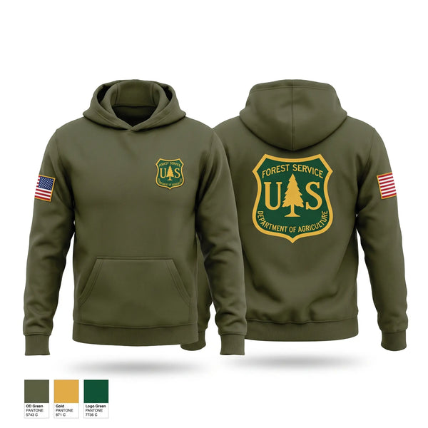Hoodie, U.S. Forest Service, Police, Teamtime, Team time, sublimation, custom sports apparel, team uniforms, spirit wear, spiritwear, sports uniforms, custom shirts, team store, custom team store, fundraiser sports, apparel fundraiser