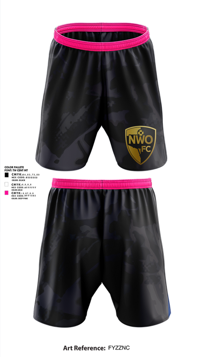 Northwest Optimist FC Athletic Shorts With Pockets - 1