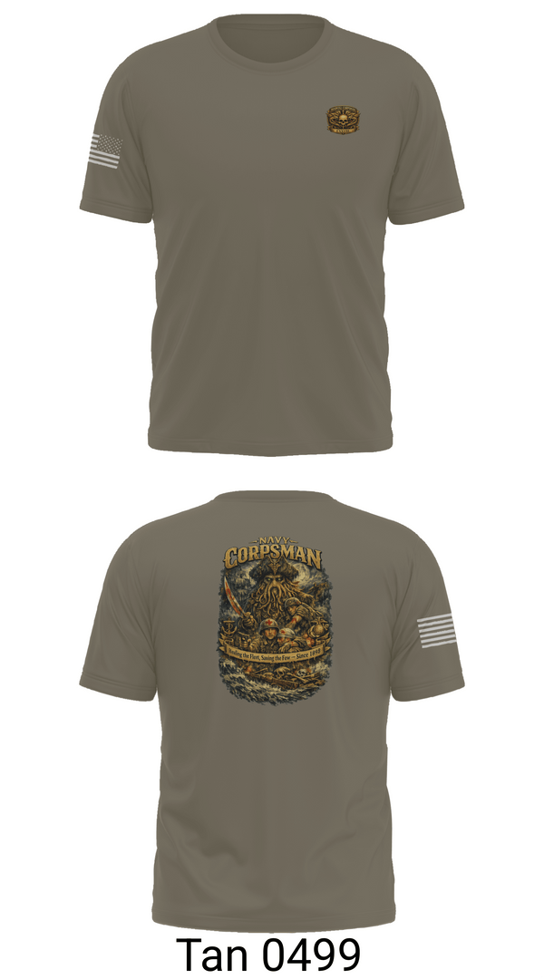 Old School Cotton Feel Shirt, North County 128th HM Ball, Navy, Teamtime, Team time, sublimation, custom sports apparel, team uniforms, spirit wear, spiritwear, sports uniforms, custom shirts, team store, custom team store, fundraiser sports, apparel fundraiser
