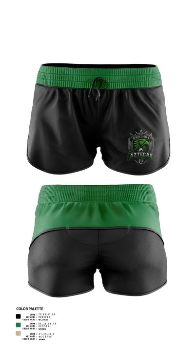 Aztecas Womens Soccer Shorts - 21