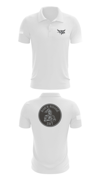 Short Sleeve Performance Polo, River Rouge Police Special Response Team, Police, Teamtime, Team time, sublimation, custom sports apparel, team uniforms, spirit wear, spiritwear, sports uniforms, custom shirts, team store, custom team store, fundraiser sports, apparel fundraiser