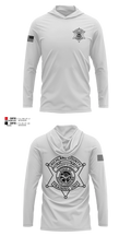 Richland County Sheriff's Department Training Unit Long Sleeve hooded sunshirt - 6
