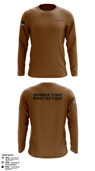 SPRINX FIRE PROTECTION 22334846 Long Sleeve Performance Shirt 5