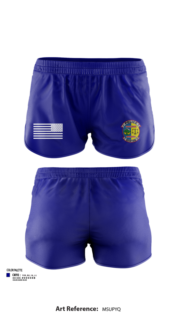 Ranger Panties, Newton Police Department, Police, Teamtime, Team time, sublimation, custom sports apparel, team uniforms, spirit wear, spiritwear, sports uniforms, custom shirts, team store, custom team store, fundraiser sports, apparel fundraiser