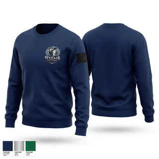 Crew Neck Sweatshirt, Weems Protection Services, Police, Teamtime, Team time, sublimation, custom sports apparel, team uniforms, spirit wear, spiritwear, sports uniforms, custom shirts, team store, custom team store, fundraiser sports, apparel fundraiser