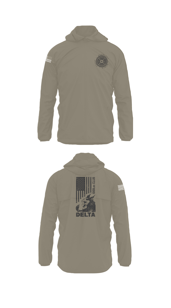 Windbreaker, Delta 5-7 ADA, Army, Teamtime, Team time, sublimation, custom sports apparel, team uniforms, spirit wear, spiritwear, sports uniforms, custom shirts, team store, custom team store, fundraiser sports, apparel fundraiser