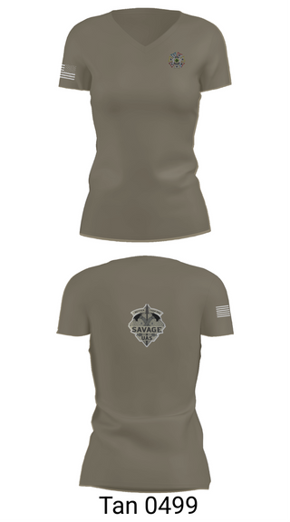 Womens Short Sleeve Vneck Shirt, 4-10 CAV 3 ABCT 4 ID, , Teamtime, Team time, sublimation, custom sports apparel, team uniforms, spirit wear, spiritwear, sports uniforms, custom shirts, team store, custom team store, fundraiser sports, apparel fundraiser