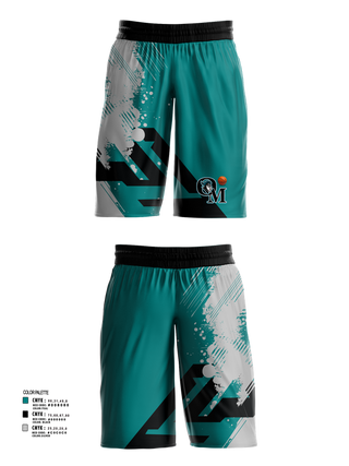 Mens Basketball Shorts, Organ Mountain Knights Basketball, Men's Basketball, Teamtime, Team time, sublimation, custom sports apparel, team uniforms, spirit wear, spiritwear, sports uniforms, custom shirts, team store, custom team store, fundraiser sports, apparel fundraiser