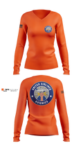 482FW 16916372 Women's Long Sleeve V-neck Shirt - 6