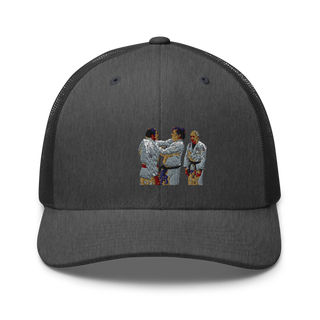 Gracie JiuJitsu Athens 70978792 Retro Trucker Hat | Yupoong 6606