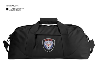 Duffle Bag, Cadets, Police, Teamtime, Team time, sublimation, custom sports apparel, team uniforms, spirit wear, spiritwear, sports uniforms, custom shirts, team store, custom team store, fundraiser sports, apparel fundraiser