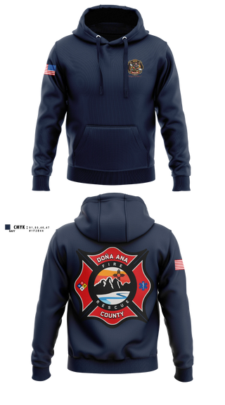 Hoodie, Dona Ana fire Rescue Station 42, Fire Department, Teamtime, Team time, sublimation, custom sports apparel, team uniforms, spirit wear, spiritwear, sports uniforms, custom shirts, team store, custom team store, fundraiser sports, apparel fundraiser