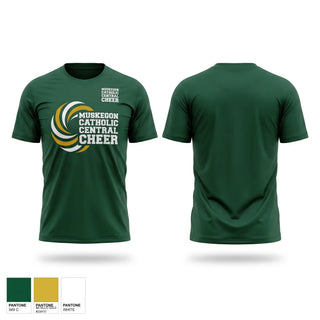 Short Sleeve Performance Shirt, Muskegon Catholic Central Cheer, Cheer, Teamtime, Team time, sublimation, custom sports apparel, team uniforms, spirit wear, spiritwear, sports uniforms, custom shirts, team store, custom team store, fundraiser sports, apparel fundraiser