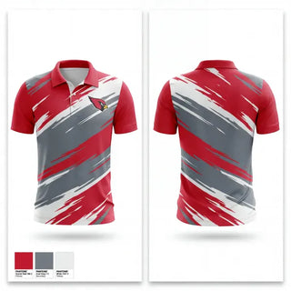 Short Sleeve Performance Polo, Sandy Valley Cardinals, Baseball, Teamtime, Team time, sublimation, custom sports apparel, team uniforms, spirit wear, spiritwear, sports uniforms, custom shirts, team store, custom team store, fundraiser sports, apparel fundraiser