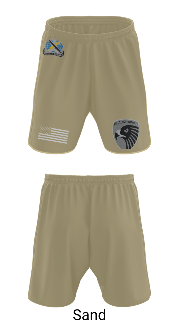 Athletic Shorts With Pockets, 743rd MI BN, , Teamtime, Team time, sublimation, custom sports apparel, team uniforms, spirit wear, spiritwear, sports uniforms, custom shirts, team store, custom team store, fundraiser sports, apparel fundraiser