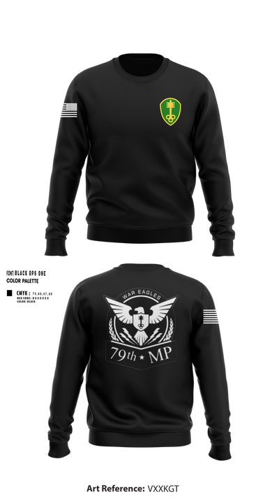 79th MP Co 69660574 Crew Neck Sweatshirt - 2