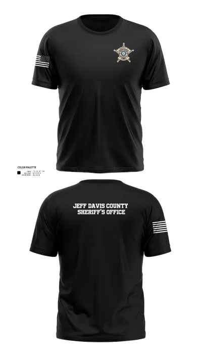 Jeff Davis County Sheriff’s Office 26513372 Short Sleeve Performance Shirt - 21