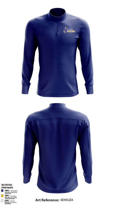 Mass Soccer 86060847 Quarter Zip Jacket - 2