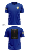 1-7 Cavlary Division Apache Troop Blue Platoon Recon Junkies Short Sleeve Performance Shirt - 22