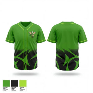 Full Button Baseball Jersey, Gremlins, Baseball, Teamtime, Team time, sublimation, custom sports apparel, team uniforms, spirit wear, spiritwear, sports uniforms, custom shirts, team store, custom team store, fundraiser sports, apparel fundraiser