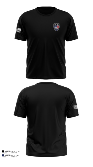 Old School Cotton Feel Shirt, Ocean Township Police, Police, Teamtime, Team time, sublimation, custom sports apparel, team uniforms, spirit wear, spiritwear, sports uniforms, custom shirts, team store, custom team store, fundraiser sports, apparel fundraiser