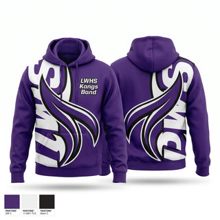 Hoodie, LWHS Kangs Band, Spirit Store, Teamtime, Team time, sublimation, custom sports apparel, team uniforms, spirit wear, spiritwear, sports uniforms, custom shirts, team store, custom team store, fundraiser sports, apparel fundraiser