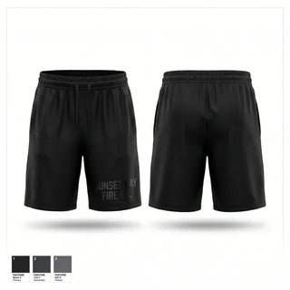 Athletic Shorts With Pockets, Sunset Bay Fire Co, Fire Department, Teamtime, Team time, sublimation, custom sports apparel, team uniforms, spirit wear, spiritwear, sports uniforms, custom shirts, team store, custom team store, fundraiser sports, apparel fundraiser