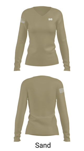 Womens Long Sleeve Vneck Shirt, S6, , Teamtime, Team time, sublimation, custom sports apparel, team uniforms, spirit wear, spiritwear, sports uniforms, custom shirts, team store, custom team store, fundraiser sports, apparel fundraiser