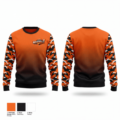 Mid Mo Fireballs 54214123 Crew Neck Sweatshirt - 1