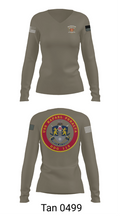USS Rafael Peralta DDG 115 35678200 Women's Long Sleeve V-neck Shirt - 73